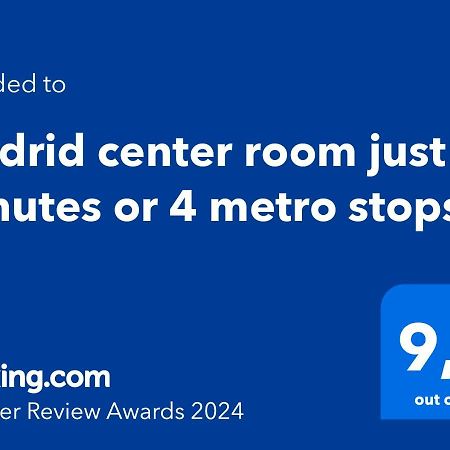 Madrid Center Room Private 7 Minutes Or 4 Metro Stops Экстерьер фото
